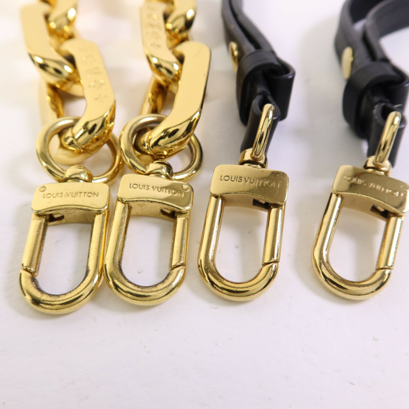 LOUIS VUITTON Monogram Embossed Coussin BB金扣鏈帶手挽肩背兩用袋-8