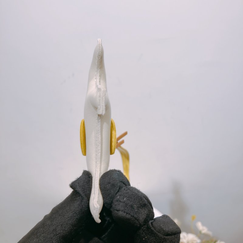 TW4523 Hermes 愛馬仕 馬仔掛件 小皮具Rodeo Charm PM Craie/Chain Agnea-3