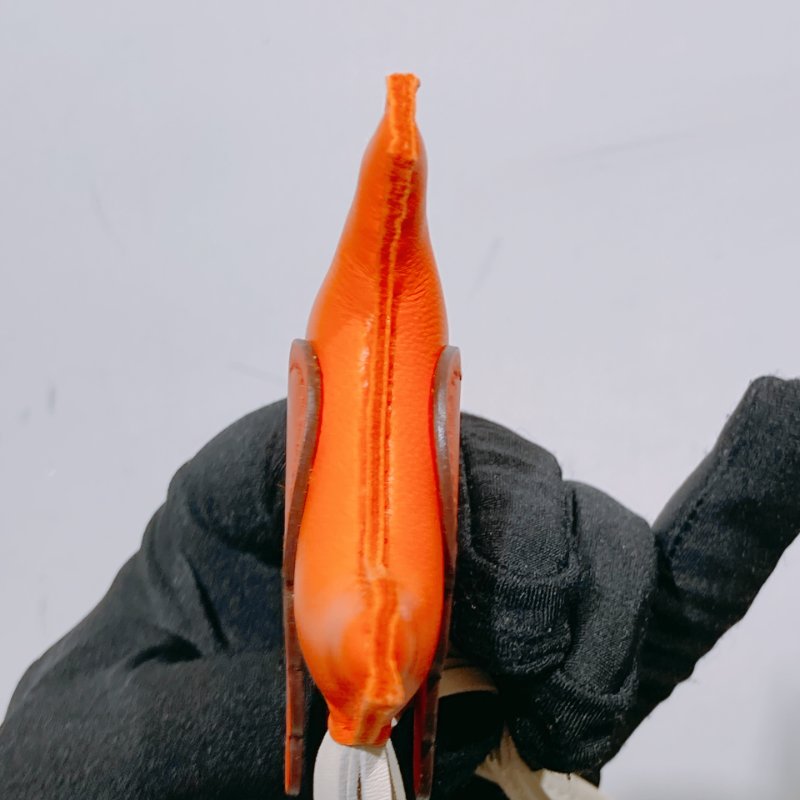 TW4524 Hermes 愛馬仕 馬仔掛件 小皮具Rodeo Charm PM Orange/Craie-9