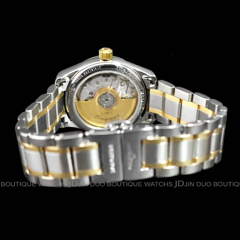 金鐸精品~W887 LONGINES 浪琴 Master Collection名匠系列自動上鍊女用腕錶-2