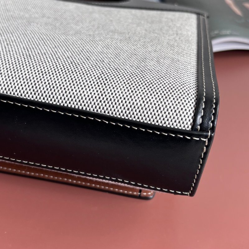 ::BURBERRY:: Pocket 帆布手提 / 斜背口袋包(黑灰)-15