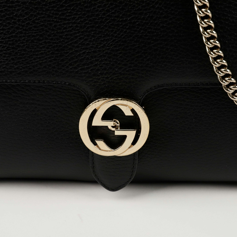 GUCCI 互扣式頂部手把手提單肩包 510302-1