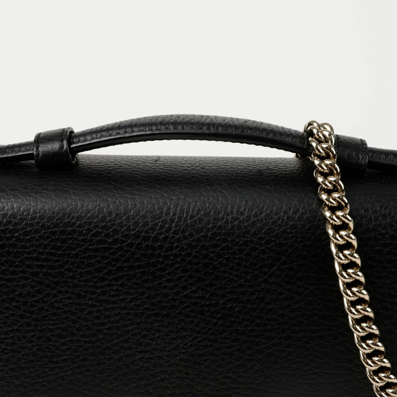 GUCCI 互扣式頂部手把手提單肩包 510302-2