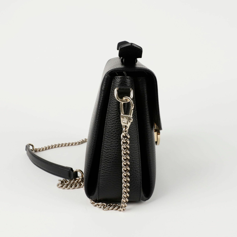 GUCCI 互扣式頂部手把手提單肩包 510302-5