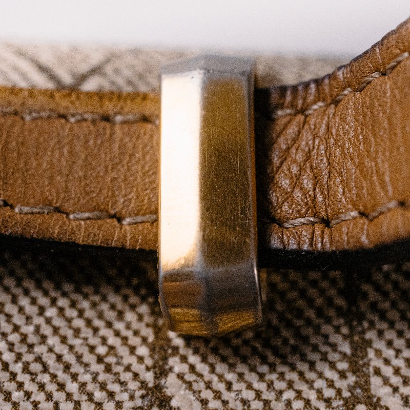 🧠小浮気見世物小屋🧠法國製🇫🇷Christian Dior經典蜂巢提花手提包｜焦糖駝皮革滾邊-2