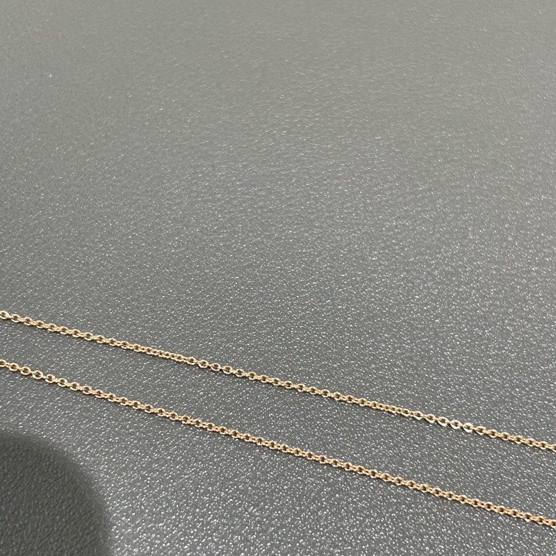 Tiffany 18k 玫瑰金豌豆項鍊  Elsa Peretti® Bean design 系列項鍊-9