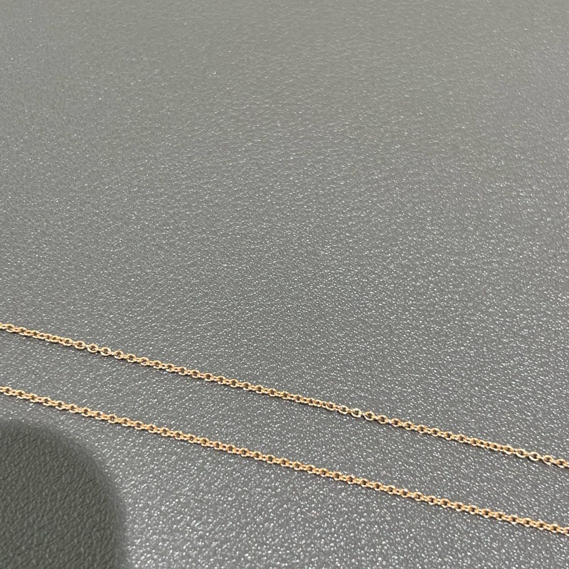 Tiffany 18k 玫瑰金豌豆項鍊  Elsa Peretti® Bean design 系列項鍊-10