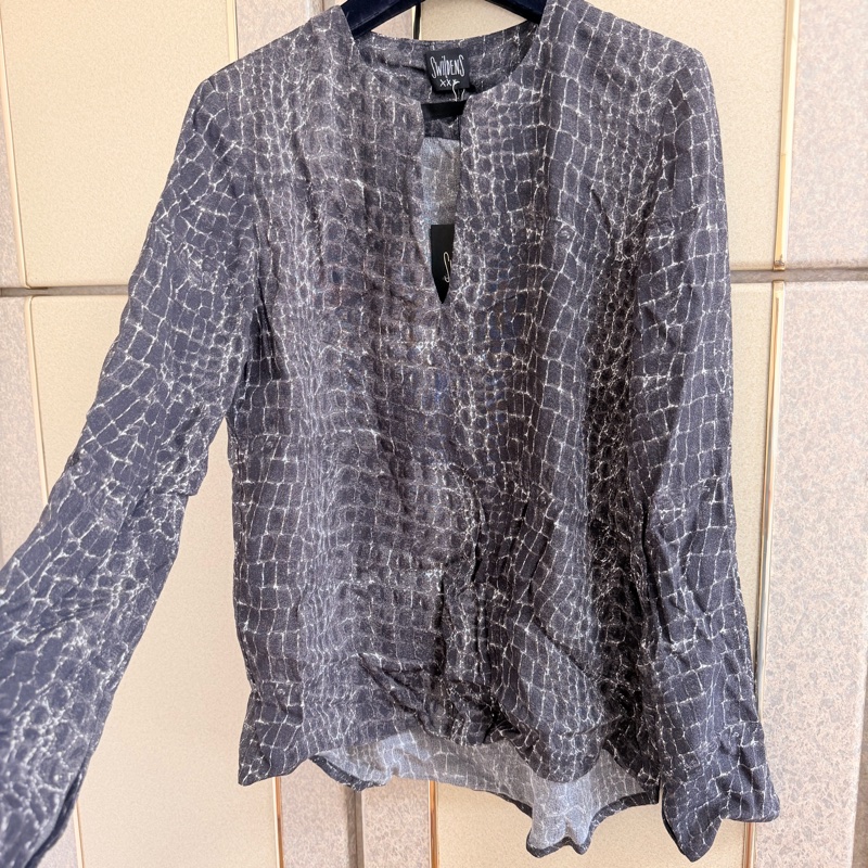 全新法國品牌Swildens 質感長袖上衣 XS-M適穿-4