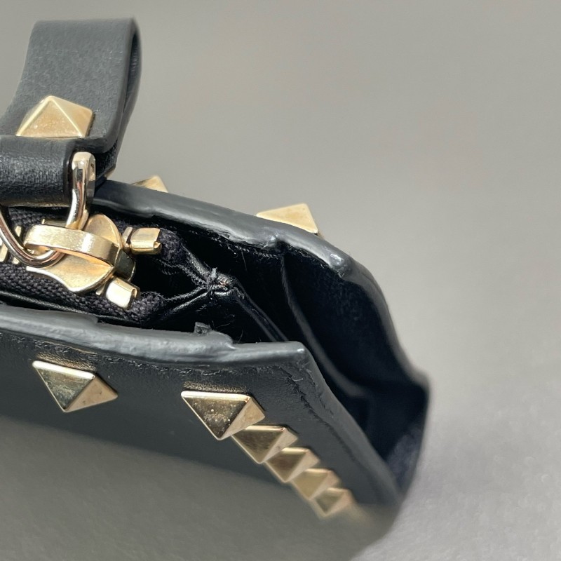 Valentio 長夾 錢包 黑金鉚釘長款-6