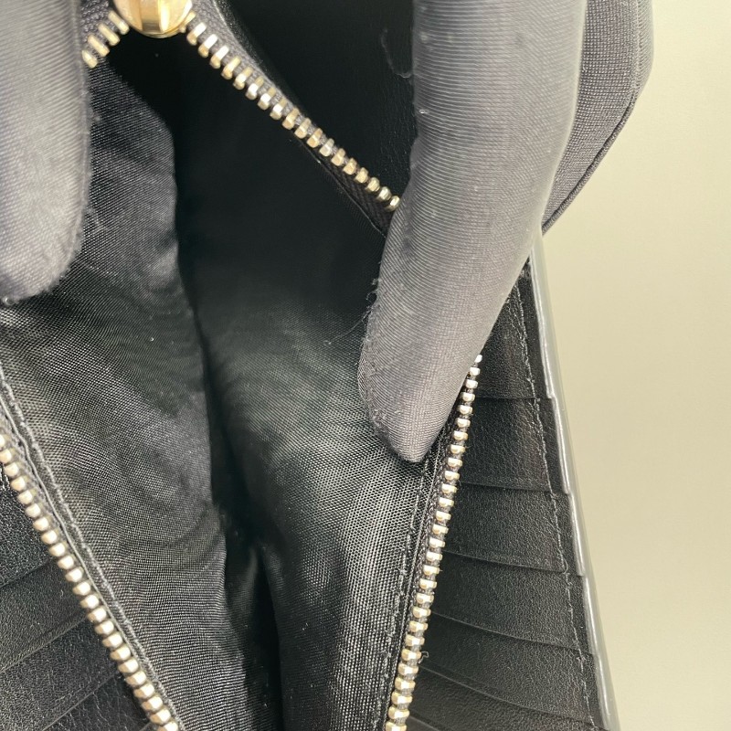 Valentio 長夾 錢包 黑金鉚釘長款-9