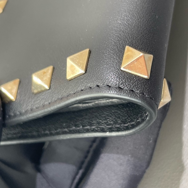 Valentio 長夾 錢包 黑金鉚釘長款-20