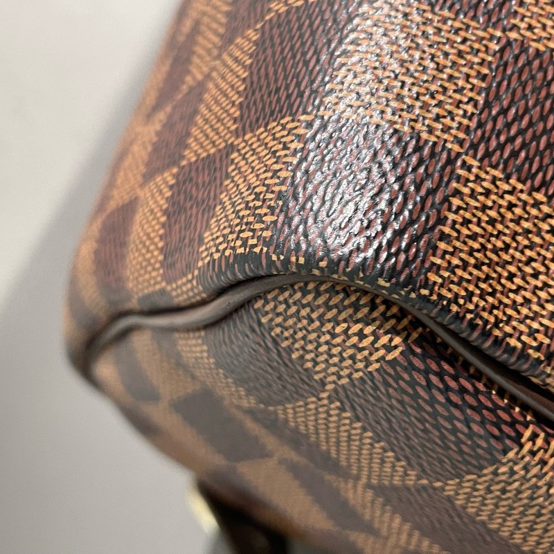 LV speedy 25 棋盤格 手提包-11