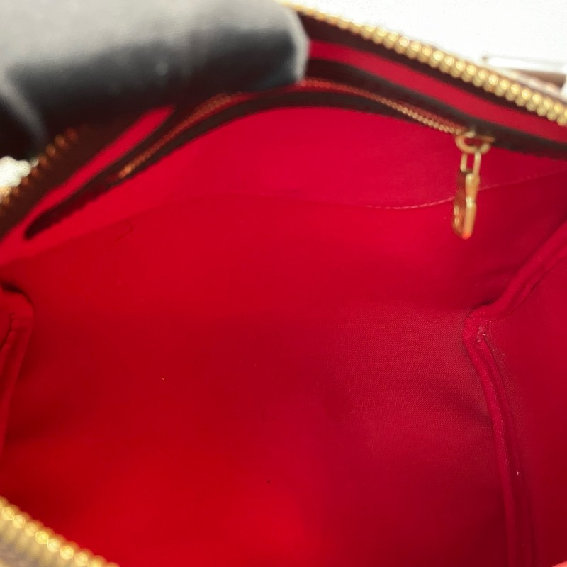 LV speedy 25 棋盤格 手提包-22