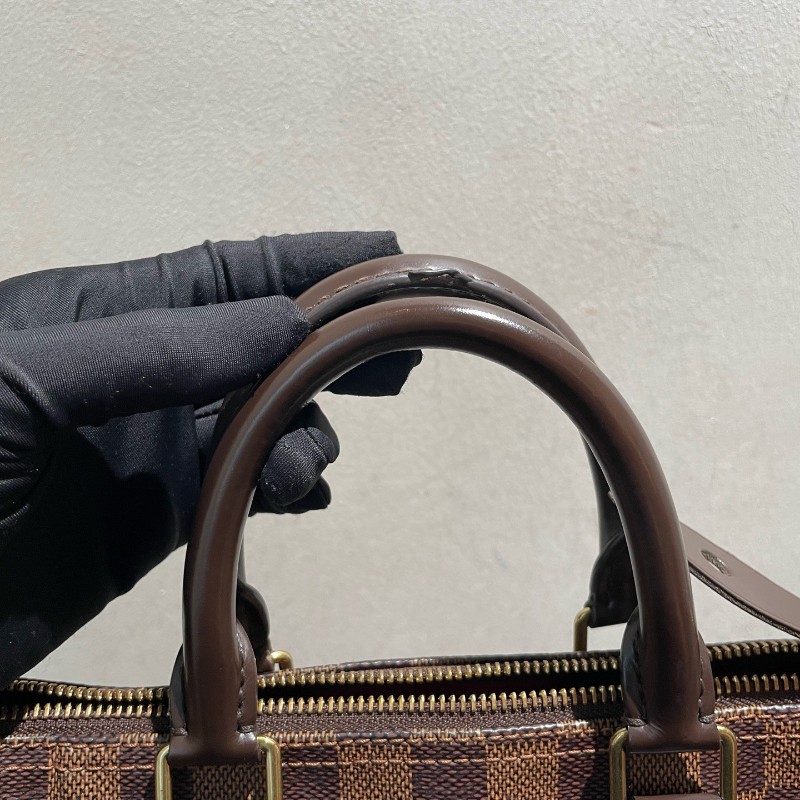 LV speedy 25 棋盤格 手提包-25