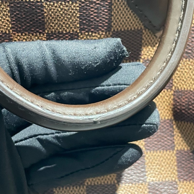 LV speedy 25 棋盤格 手提包-28