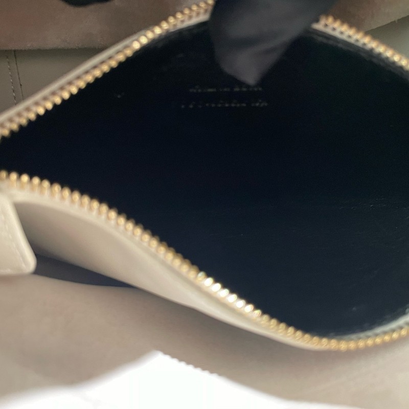 YSL hobo 小號 LE 5A7 baby 白色肩背包-20