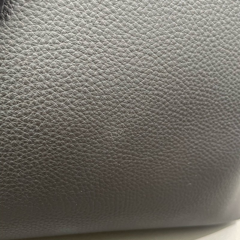 Coach 全皮黑色肩背包托特包-6