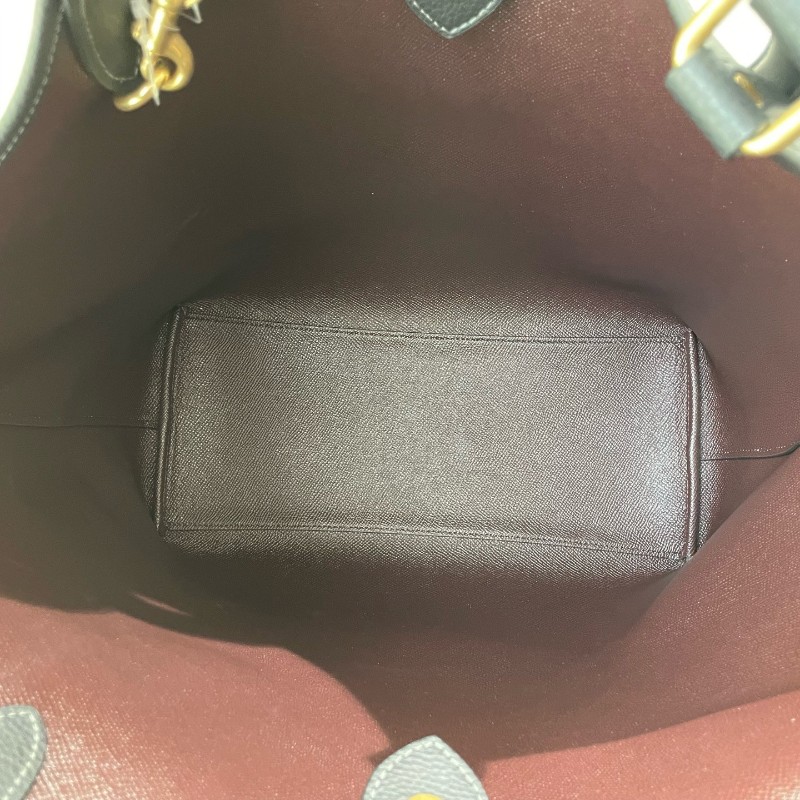 Coach 全皮黑色肩背包托特包-20