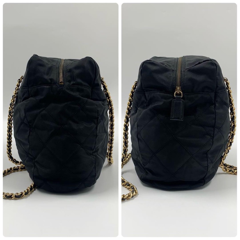 🌷Prada 單肩包協背包 ｜經典花紋✦fufu style 精品✦ 氣質款｜-3