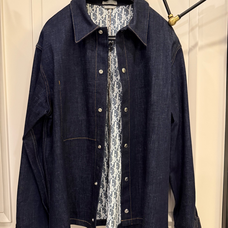 Dior 丹寧襯衫 男裝-0