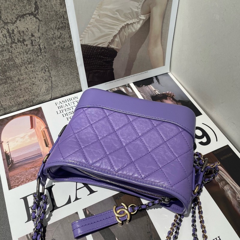 Chanel 流浪包 小號 香芋紫 肩背包-2