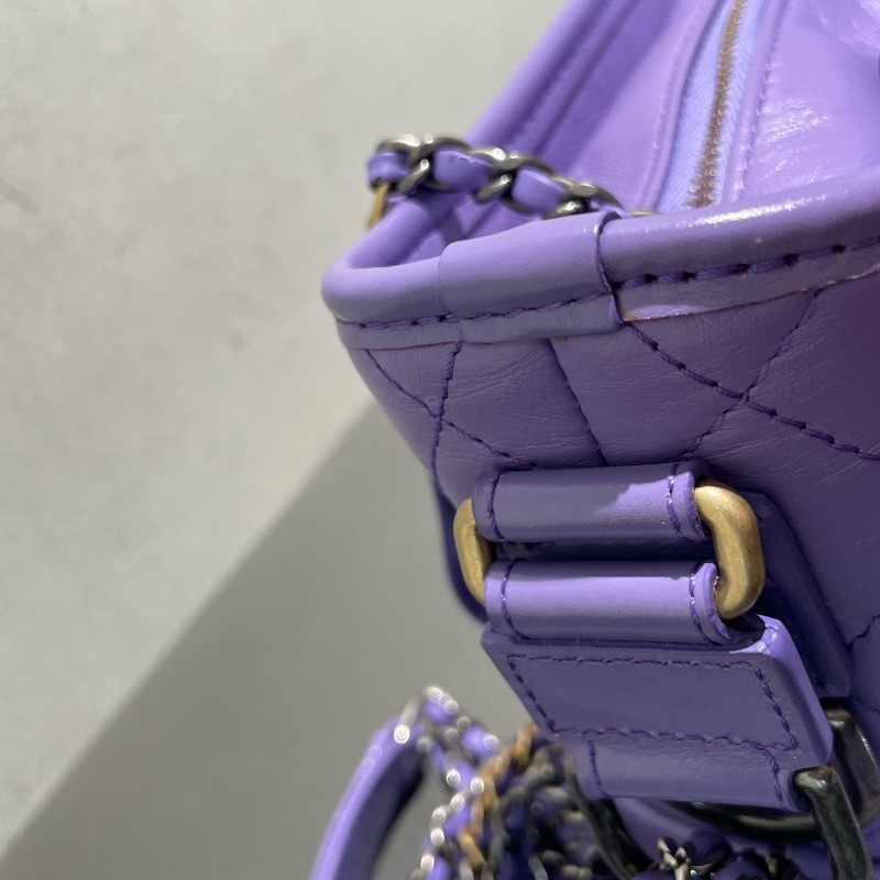 Chanel 流浪包 小號 香芋紫 肩背包-5