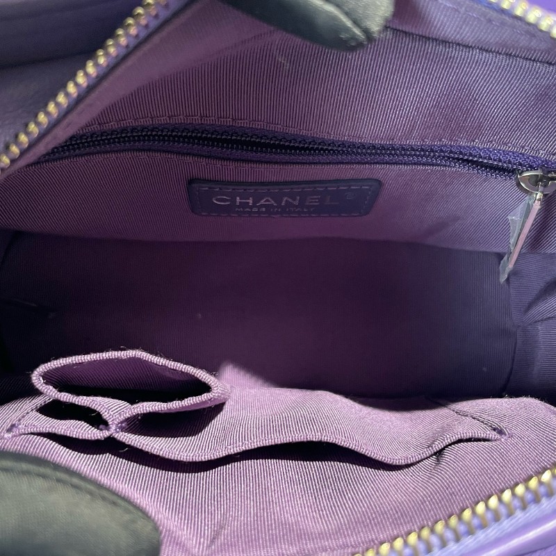 Chanel 流浪包 小號 香芋紫 肩背包-18