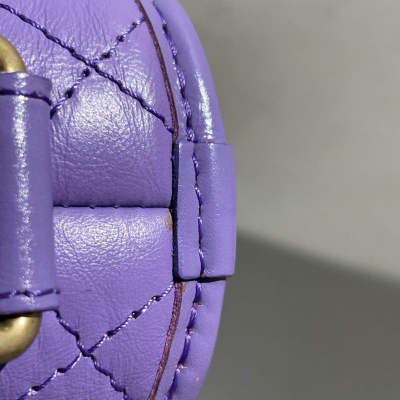 Chanel 流浪包 小號 香芋紫 肩背包-21