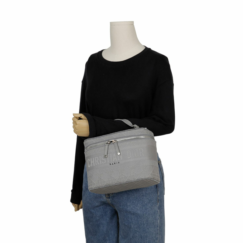 【包稅】DIOR S5480VREY 旅行化妝箱手提包-7