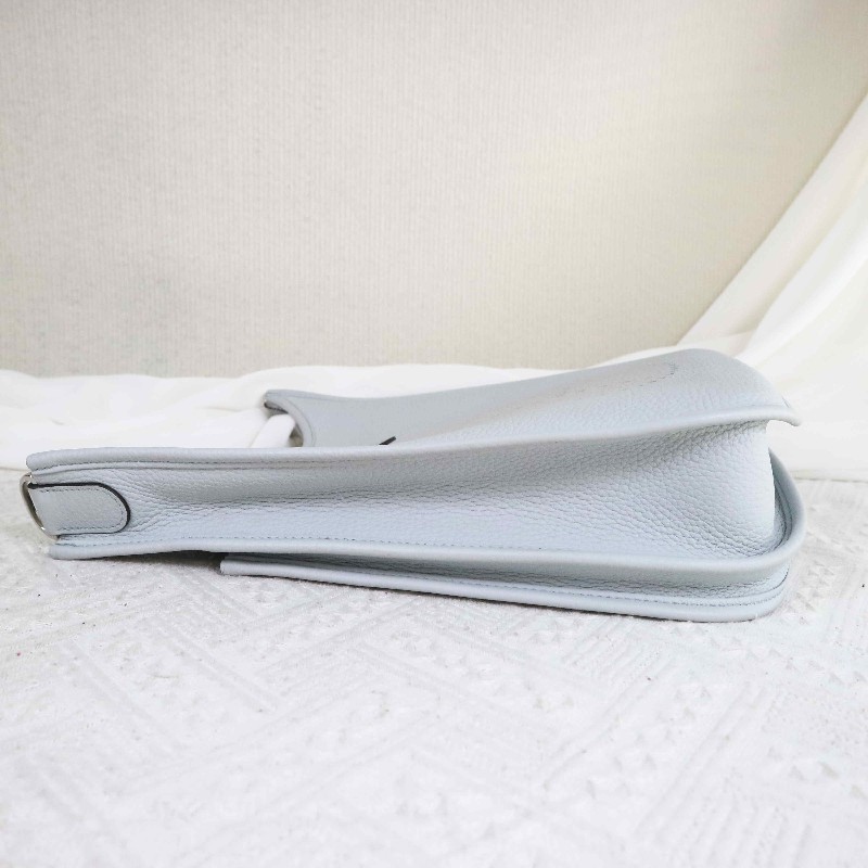 HERMES Evelyne29 Y刻 8U/Blue Glacier/冰川藍+銀扣-4