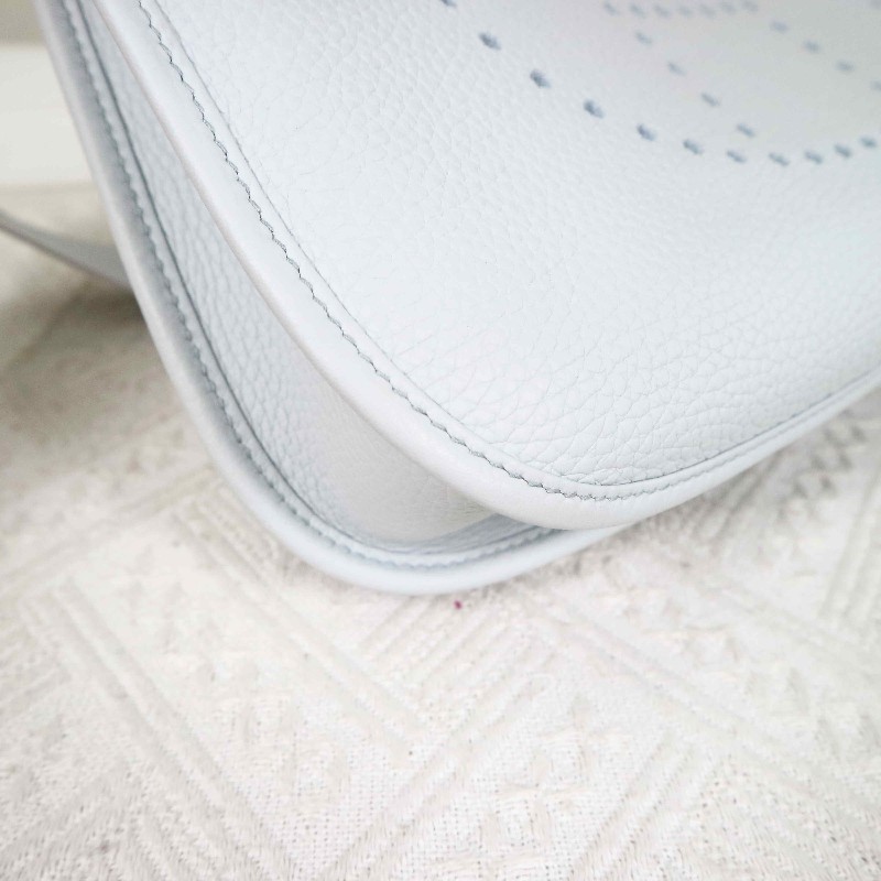 HERMES Evelyne29 Y刻 8U/Blue Glacier/冰川藍+銀扣-8