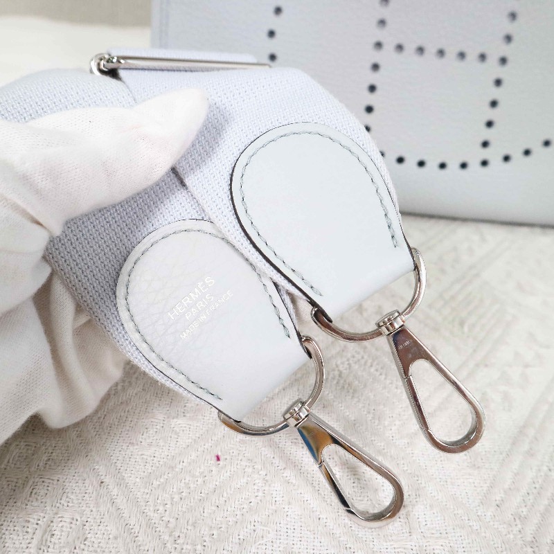 HERMES Evelyne29 Y刻 8U/Blue Glacier/冰川藍+銀扣-12