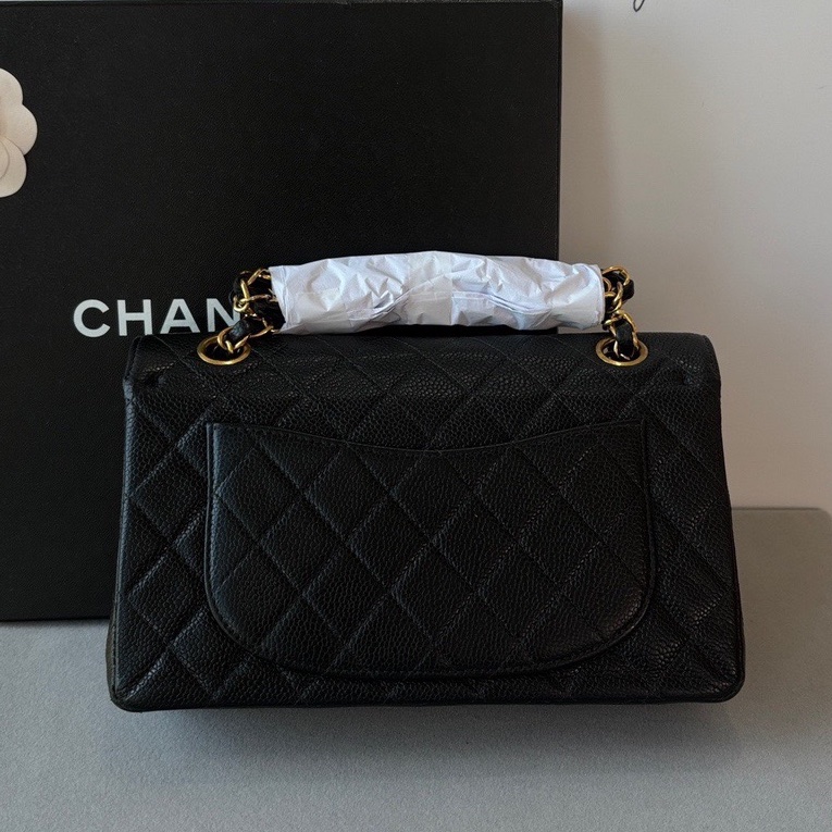 香奈兒 黑金荔枝皮cf vintage 耐用又保值🖤-3