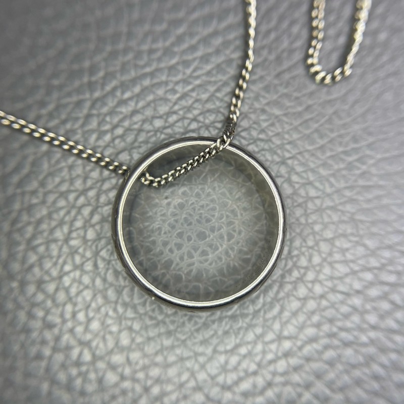 LV Monogram 吊墜項鍊  鏈長63cm-6