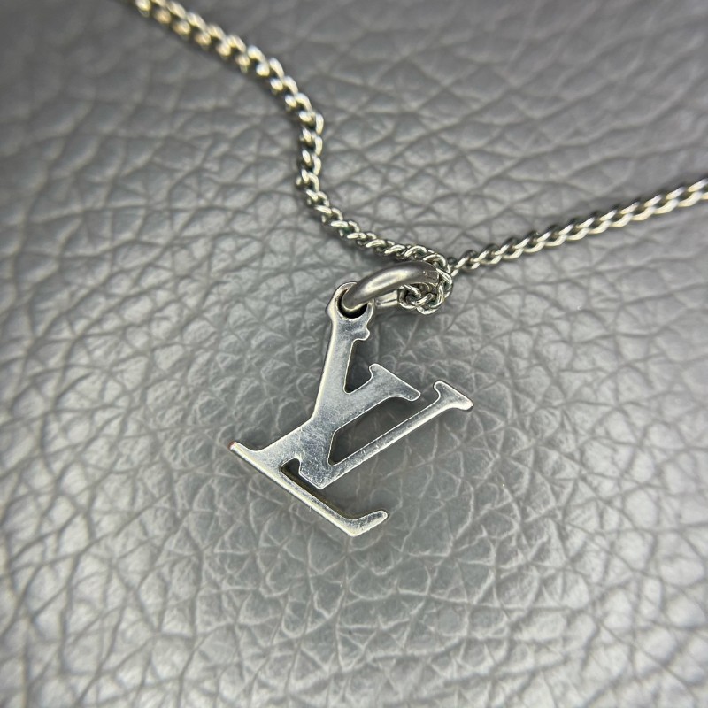 LV Monogram 吊墜項鍊  鏈長63cm-7