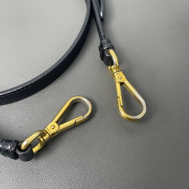 Prada Double Bag牛皮紅黑經典款手提包 肩背包-19