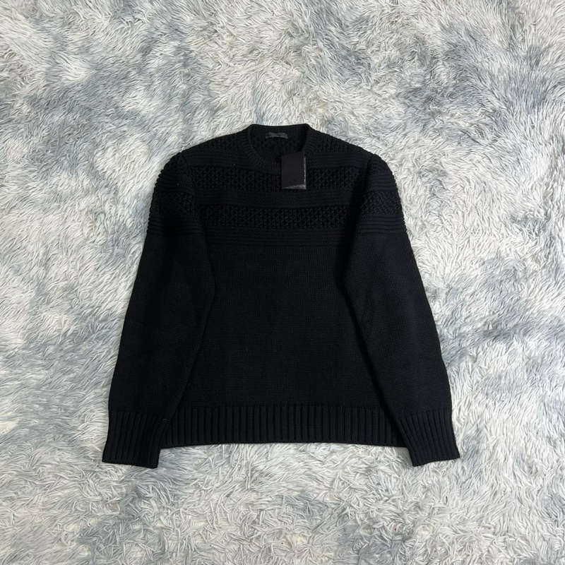 Prada 羊絨圓領毛衣 專櫃七萬多 超低售🔥-0