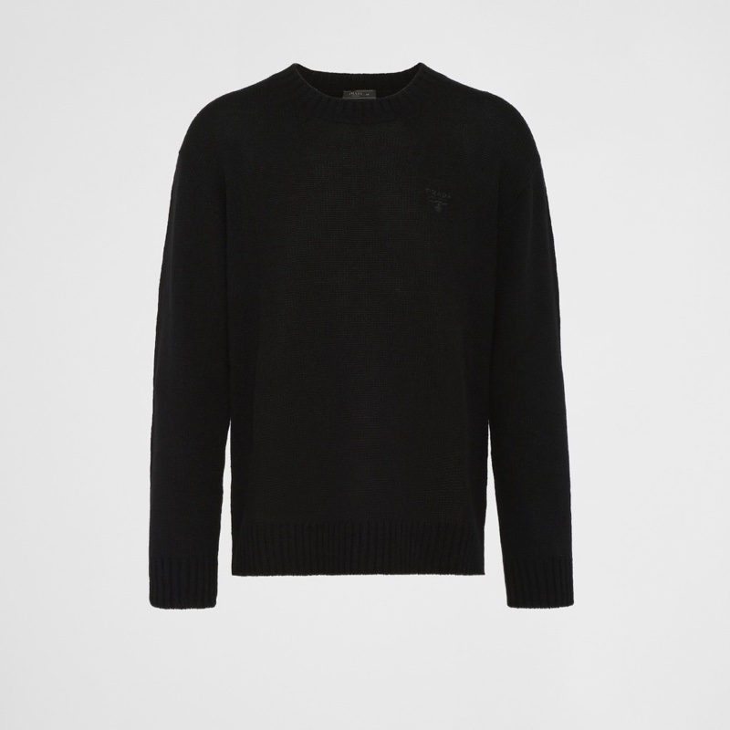 Prada 羊絨圓領毛衣 專櫃七萬多 超低售🔥-4