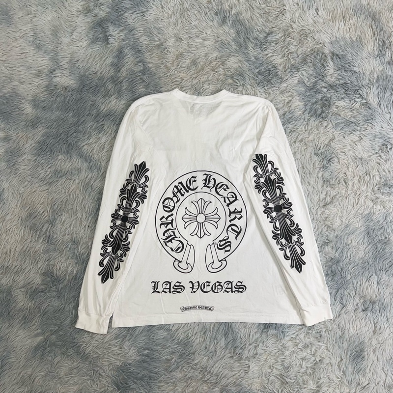 克羅心 馬蹄花臂白色長袖 熱門缺貨款🔥要帥要趕快-0