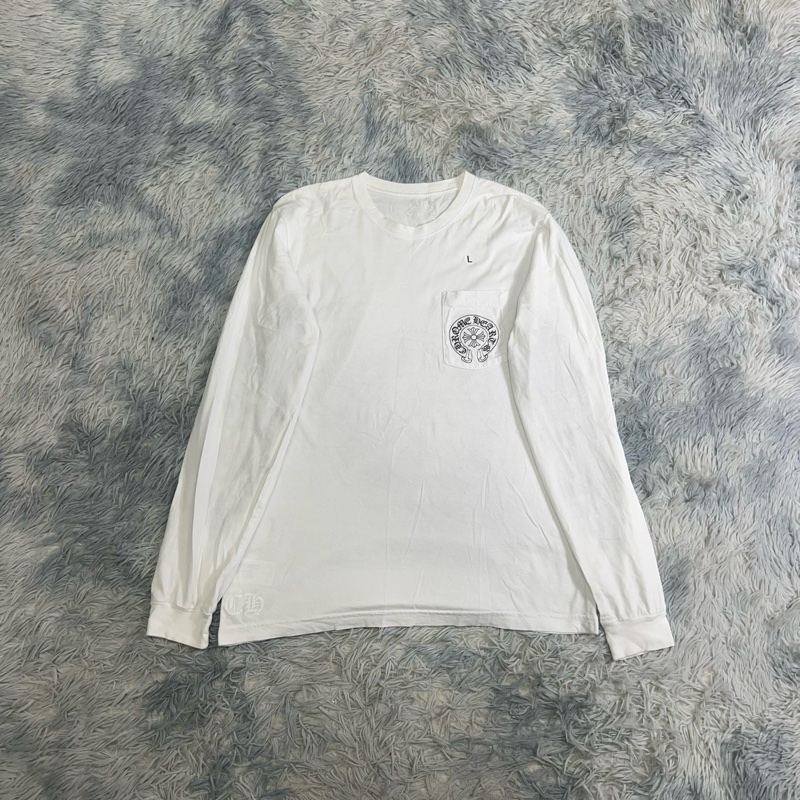 克羅心 馬蹄花臂白色長袖 熱門缺貨款🔥要帥要趕快-1