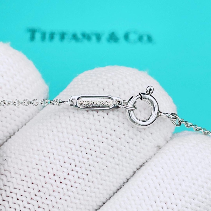 🌷Tiffany&Co. 雙愛心項鍊 |經典花紋✦fufu style 精品✦ 氣質款|-7