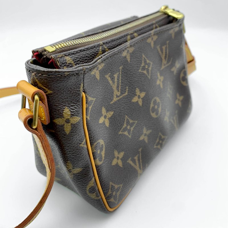 Louis Vuitton 老花可愛小豆腐包，LV，路易威登，經典包，小廢包，麻將包，側背包，二手真品，正品，現貨，免運-3