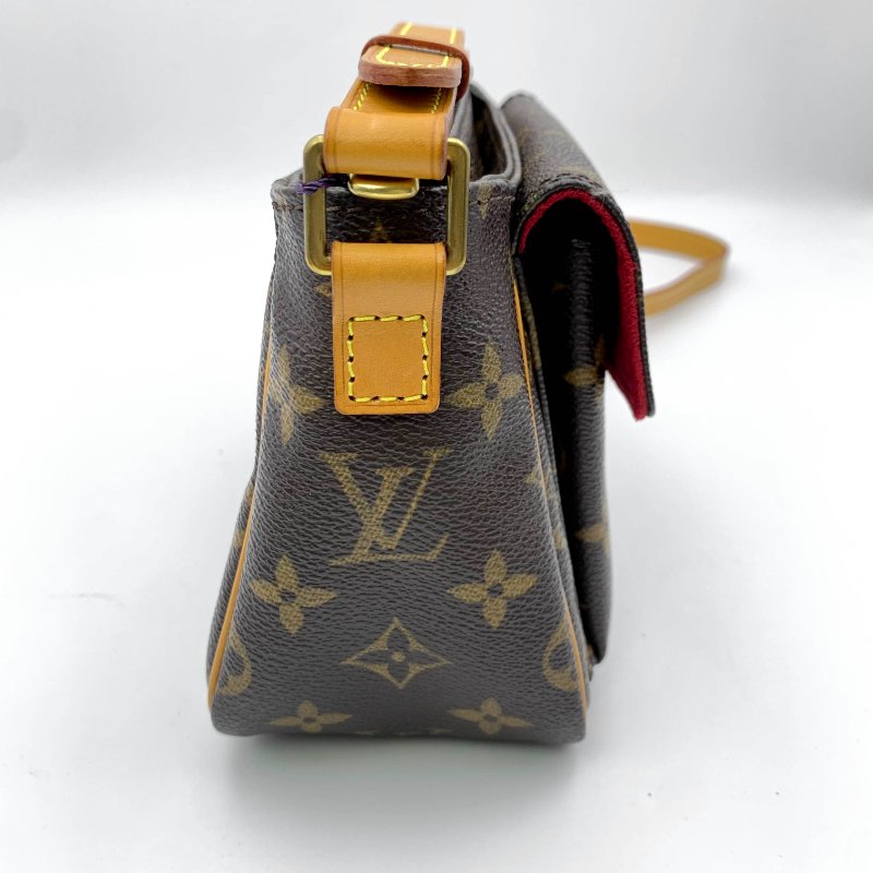 Louis Vuitton 老花可愛小豆腐包，LV，路易威登，經典包，小廢包，麻將包，側背包，二手真品，正品，現貨，免運-5