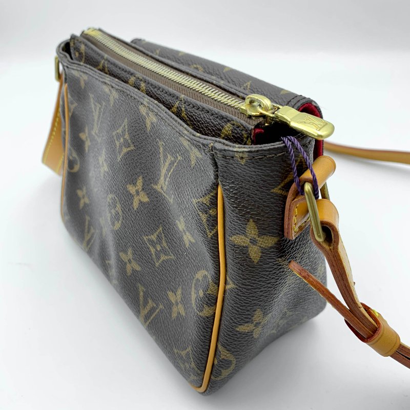 Louis Vuitton 老花可愛小豆腐包，LV，路易威登，經典包，小廢包，麻將包，側背包，二手真品，正品，現貨，免運-7