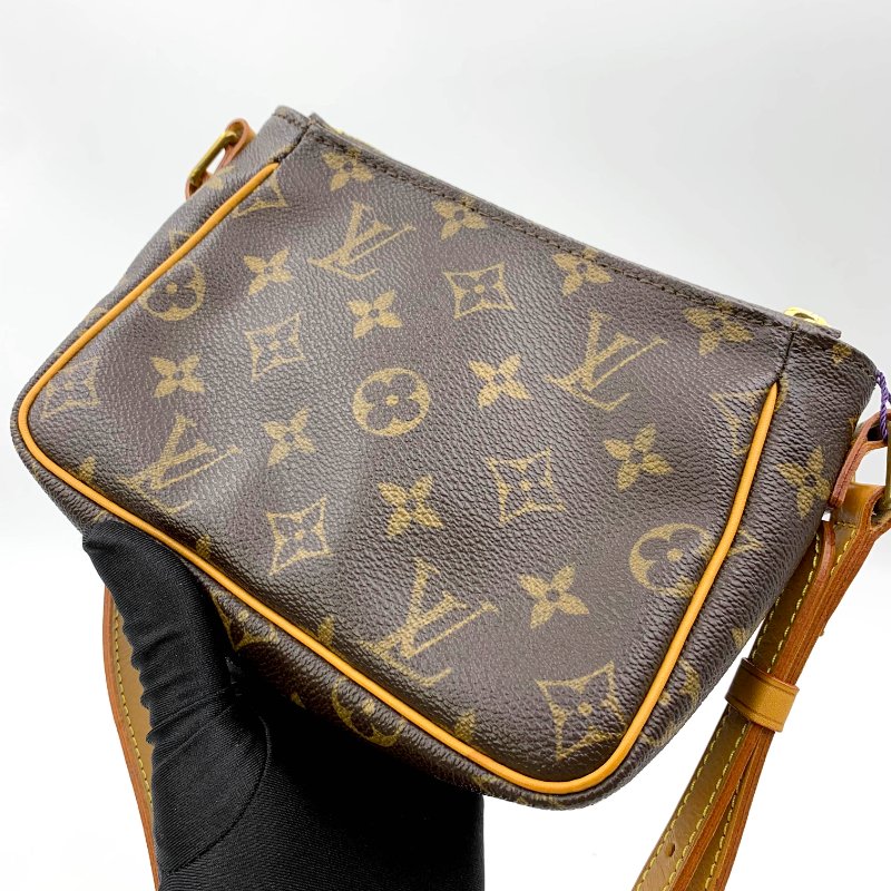 Louis Vuitton 老花可愛小豆腐包，LV，路易威登，經典包，小廢包，麻將包，側背包，二手真品，正品，現貨，免運-9