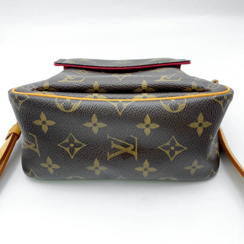 Louis Vuitton 老花可愛小豆腐包，LV，路易威登，經典包，小廢包，麻將包，側背包，二手真品，正品，現貨，免運-19