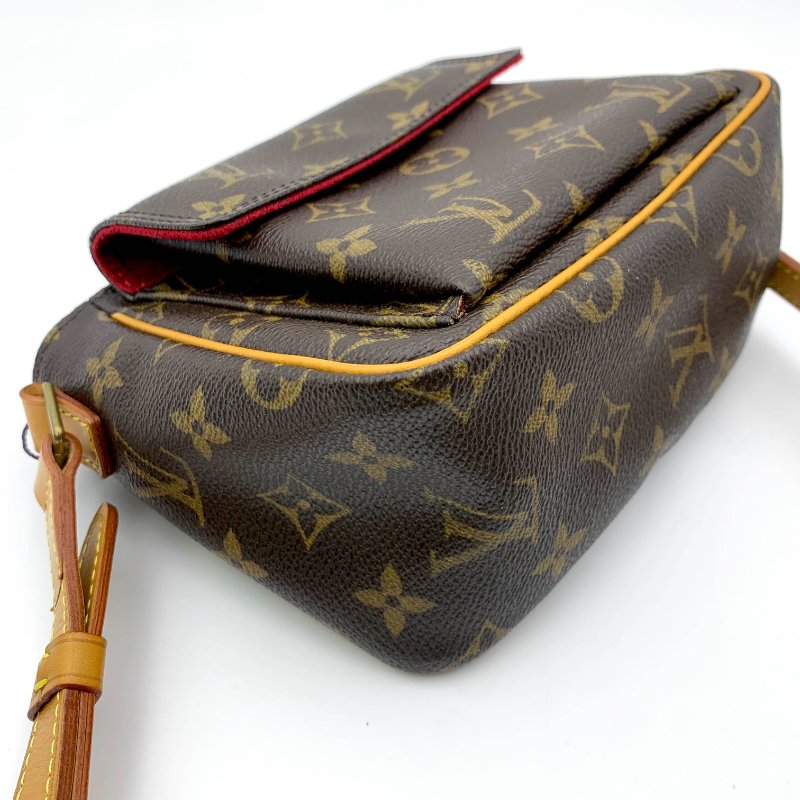 Louis Vuitton 老花可愛小豆腐包，LV，路易威登，經典包，小廢包，麻將包，側背包，二手真品，正品，現貨，免運-20