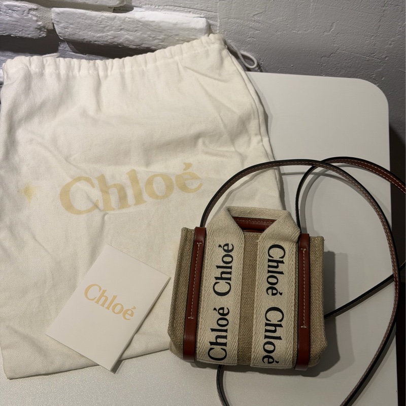 Chloe’ Woody 迷你手提兩用包-0