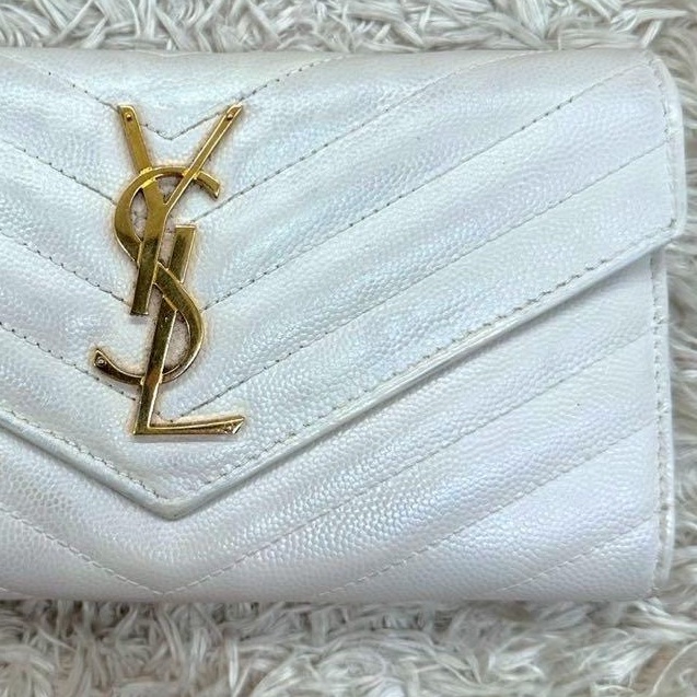 🌷YSL長夾 ｜經典花紋✦fufu style 精品✦ 氣質款｜-6