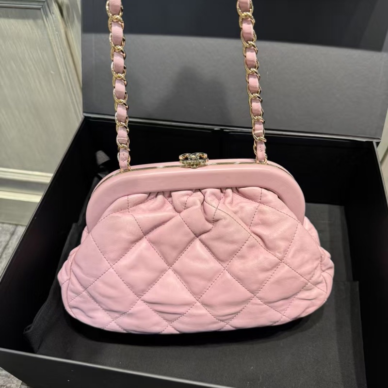 全新閒置 Chanel 24A高級手工坊系晚宴包-1